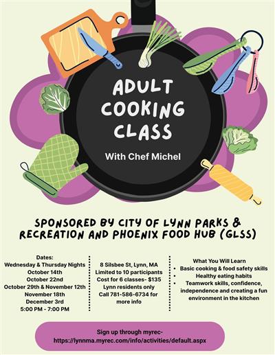 COOKING CLASS FLYER